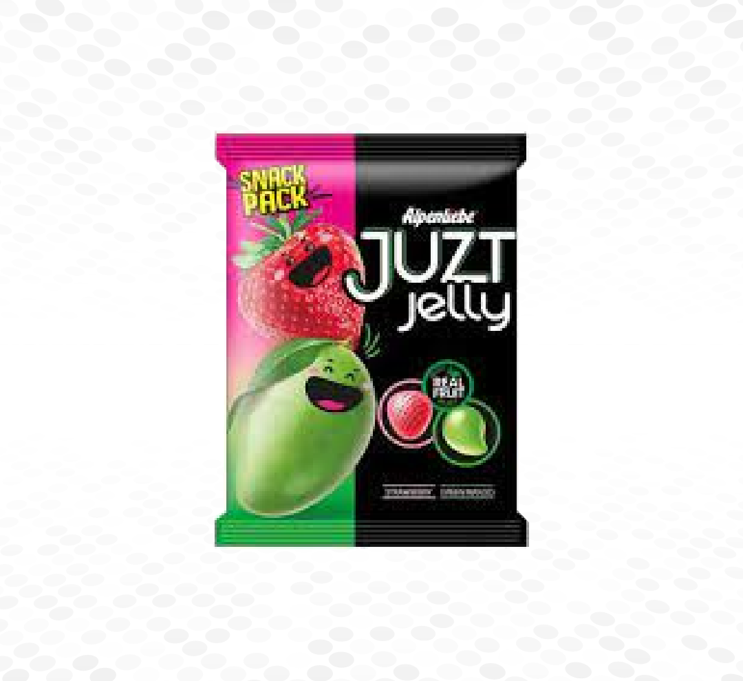Alpenliebe Juzt Jelly Assorted snack pack 13 Pcs Pouch